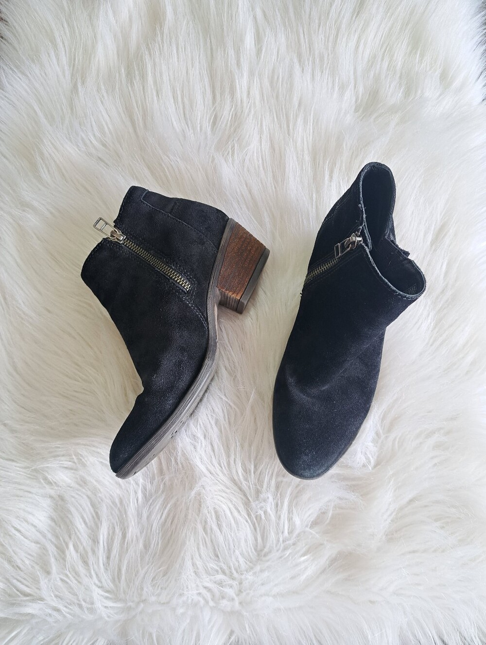 Josef Seibel suede booties